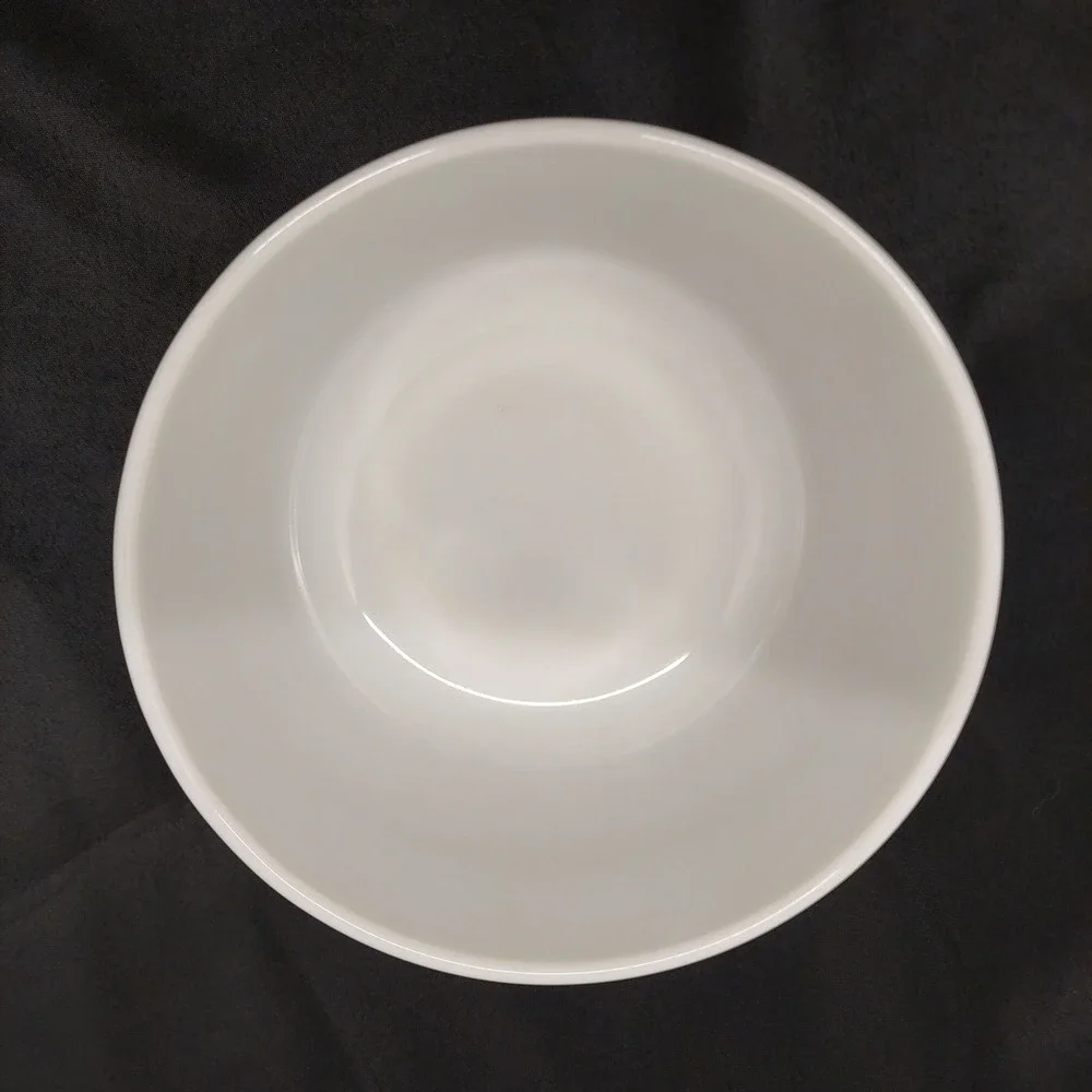 Vintage Hamilton Beach Pyrex #16 Milk Glass Mixing Bowl 4 qt White Ribbed